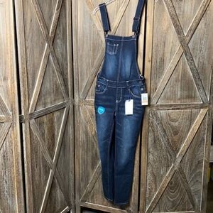 Wallflower jean over all's NWT